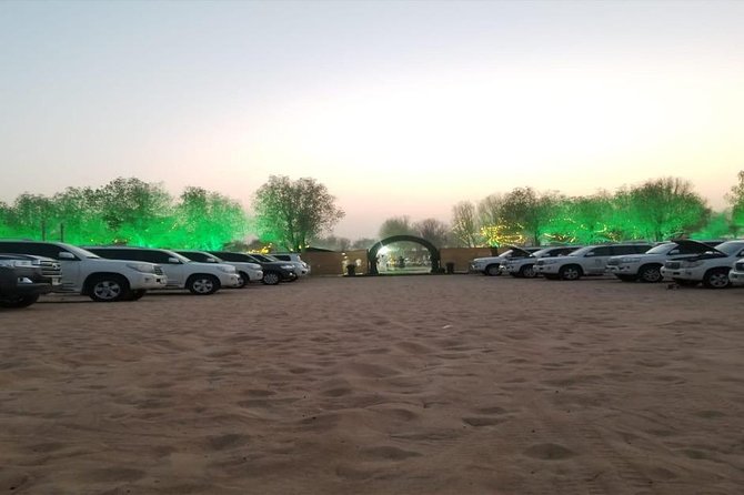 Evening Desert Safari with, Dune Bashing, Camel Ride, sand board - Sunset photography adds a calmer pause