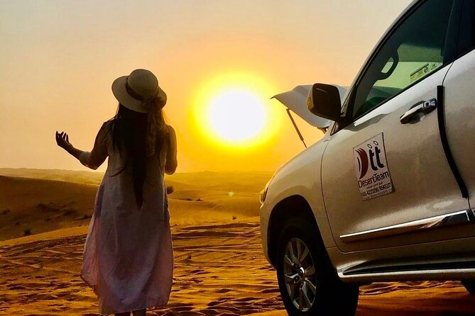 Evening Desert Safari with Quad Bike - Camel ride and sunset photographs