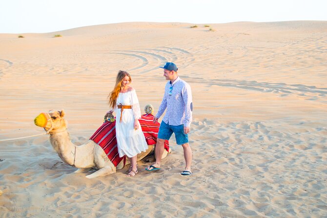 Evening Desert Safari with Quad Bike, BBQ Dinner and Camel Ride - Forty-five minutes of red-dune dune bashing
