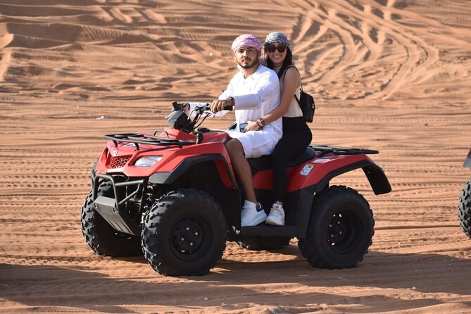 Evening Desert Safari with Quad Bike, Camel Ride & BBQ Dinner - Quick facts about the evening