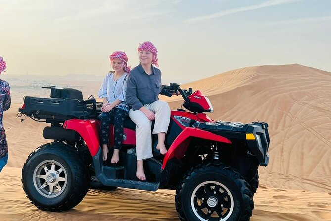 Evening Desert Safari with Quad Bike, Camel Ride & BBQ Dinner - Seven hours from Dubai to the red dunes