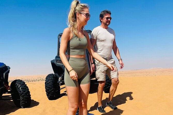 Evening Desert Safari with Quad Bike, Camel Ride & BBQ Dinner - Belly dancing, tanoura, and the fire show