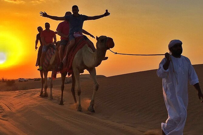 Evening Desert Safari with Quad Bike Experience, BBQ Dinner & Live Shows - From Dubai hotels to Lahbab’s red dunes