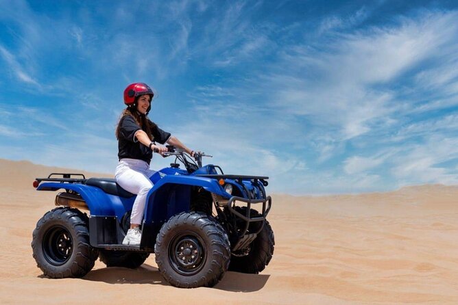 Evening Desert Safari With Quad Bike - Sharing - Dune Bashing With a Sunset Stop