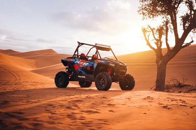 Evening Dubai Desert Safari, Red Sand, Premium camp shows & Diner - What the $61.40 price really covers