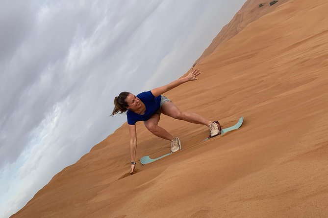 Evening Quad Bike, Desert Safari in Dubai , BBQ Dinner and Shows - Sandboarding, camel riding, and the desert photo stop