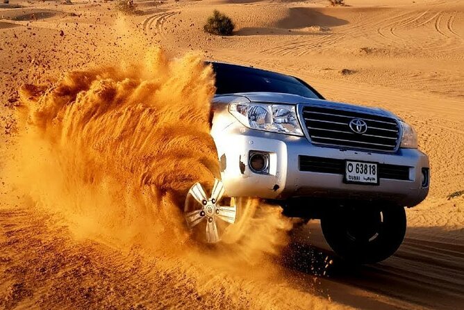 Evening Red Dunes Desert Safari: BBQ Dinner & Adventure Awaits! - Quick points before you book