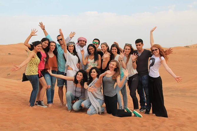 Evening Red Dunes Desert Safari: BBQ Dinner & Adventure Awaits! - From Dubai to the red dunes of Lahbab