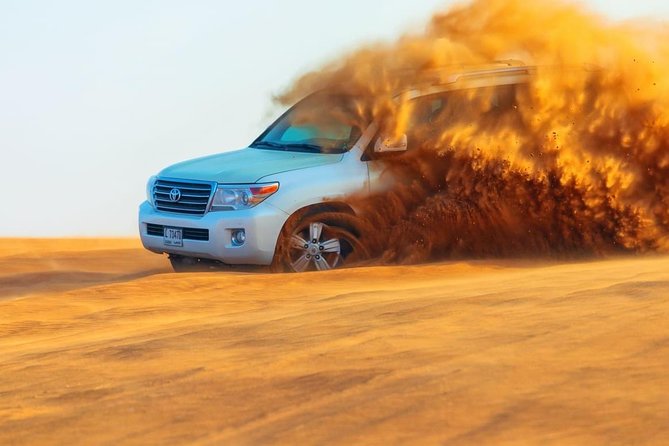 Evening Red Dunes Desert Safari Private Only Dune Bashing - High dunes, wide views, and sunset photographs