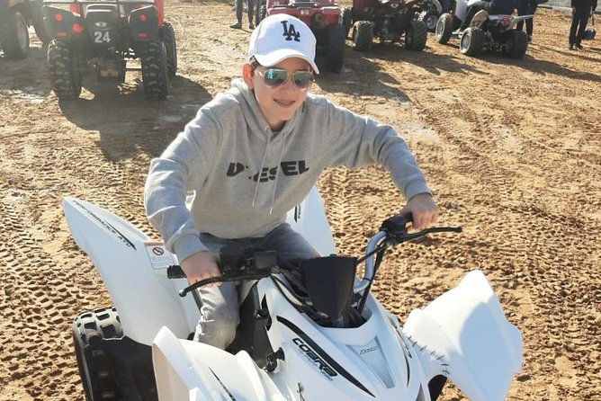 Evening Safari Quad Bike in the desert of Lahbab - The Bedouin-style camp is a full evening program