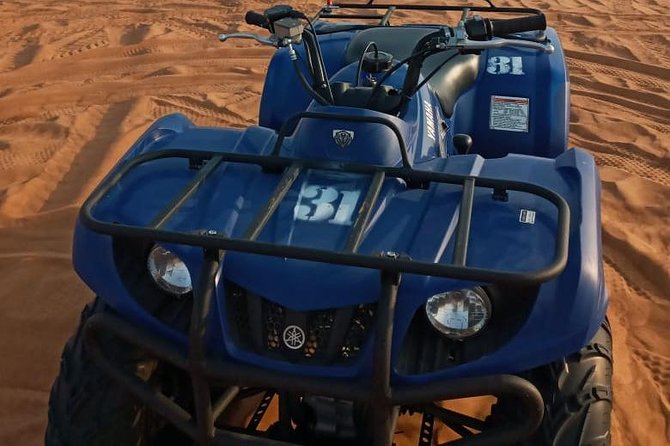 Evening Safari with Quad Bike, Camel Riding, BBQ Dinner and Dune Bashing - BBQ dinner with vegetarian and non-vegetarian choices