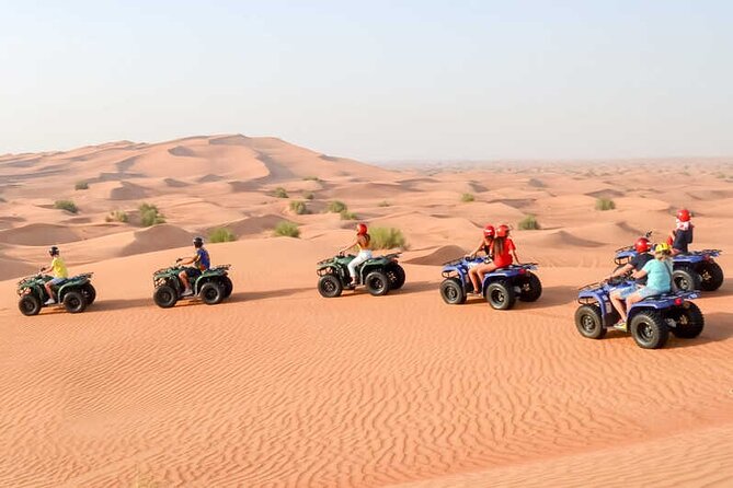 Exciting Morning Desert Safari & Thrilling Quad Bike Ride - Leaving Dubai in a comfortable 4x4