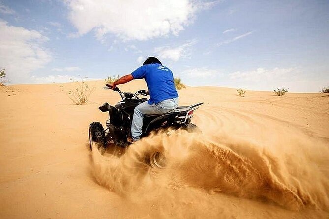Exciting Morning Desert Safari & Thrilling Quad Bike Ride - Dune bashing with a skilled driver