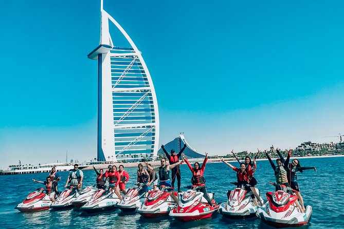 Exclusive 30 Mins Jet Ski Adventure - Burj Al Arab - Getting started on the Yamaha 1800cc jet ski