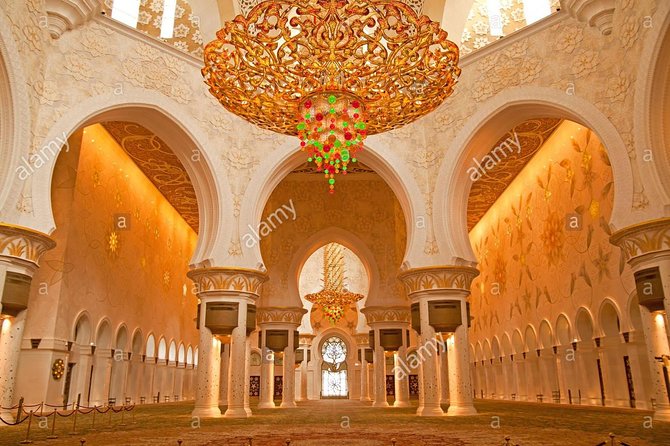 Exclusive Full-Day Abu Dhabi City Tour with Sheikh Zayed Mosque - One hour beneath the domes of Sheikh Zayed Grand Mosque