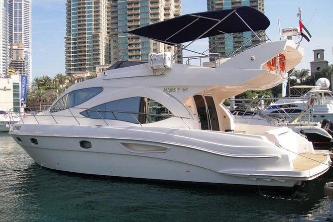 Exclusive Yacht with Private Transfer - Dubai Marina and the city seen from the sea