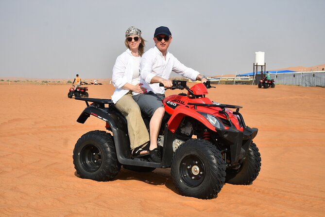 Experience Dubai Best Red Dune Evening Desert Safari BBQ Dinner - Entering the Al Awir desert camp