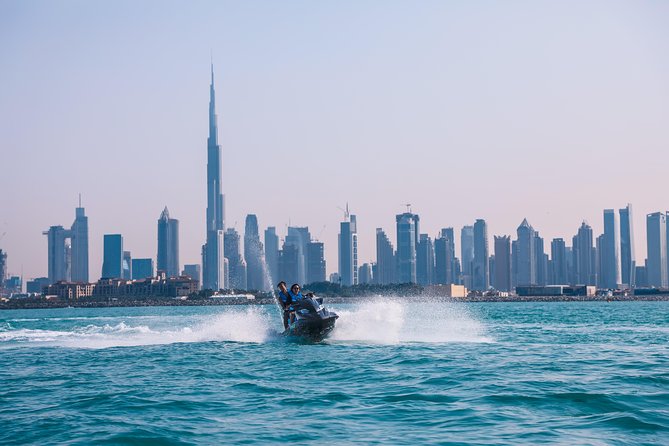 Fastest Jet Ski with Dubai Skyline, Burj Al Arab Views and Juice - Riding the Yamaha FX Wave Runner