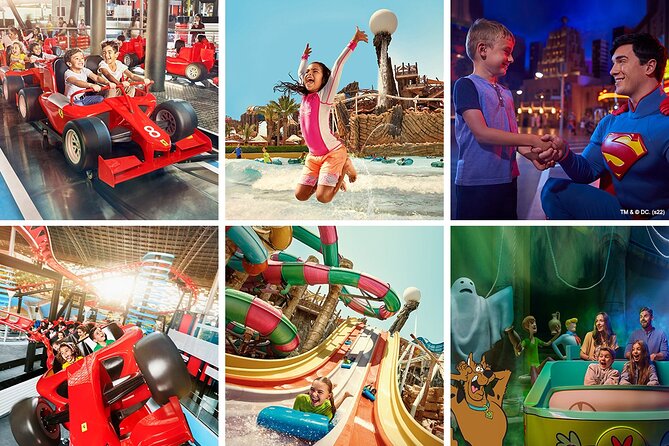 Ferrari World Abu Dhabi Admission Tickets (optional) - What you are really buying at Ferrari World