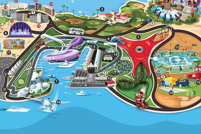 Ferrari World Abu Dhabi Admission Tickets (optional) - Formula Rossa and the ride question