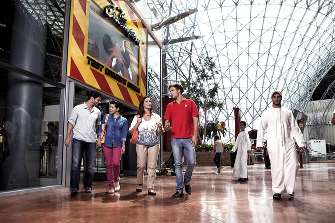 Ferrari World Entry Tickets from Dubai with Transfers from hotel - More Than Coasters: Cars, Play Areas, and Indoor Relief