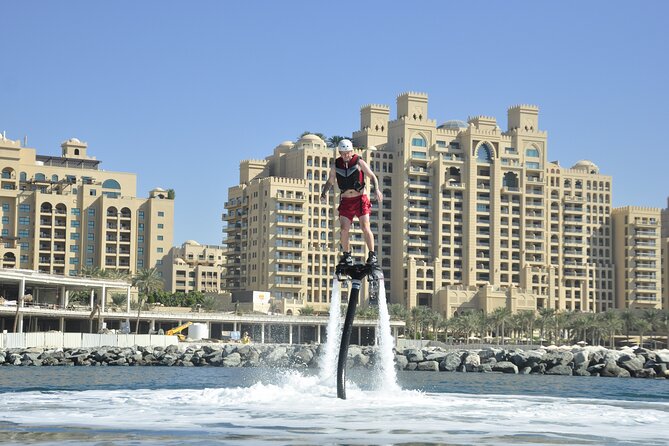 Flyboard in Dubai - What the Palm Jumeirah setting adds