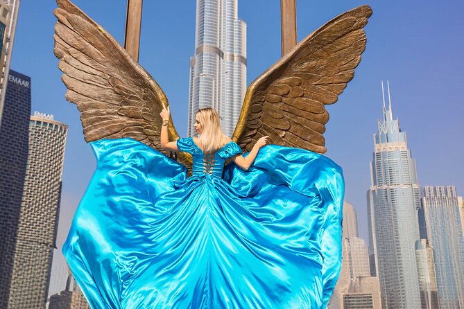 Flying Dress Photoshoot in Dubai - The price: luxury photography rather than a cheap add-on