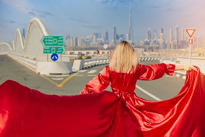 Flying Dress Photoshoot in Dubai - Communication and flexibility before the shoot