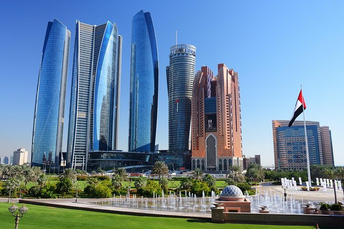 From Abu Dhabi: Grand Mosque, Qasr Al Watan Palace & Etihad Tower - Sheikh Zayed Grand Mosque: the tour’s essential stop