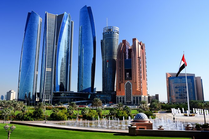 From Abu Dhabi: Sheikh Zayed Mosque, Royal Palace & Etihad Tower - Transport, food and timing