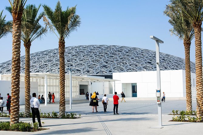 From Dubai: Abu Dhabi Full-Day Trip with Louvre & Grand Mosque - Sheikh Zayed Grand Mosque: one hour of careful sightseeing