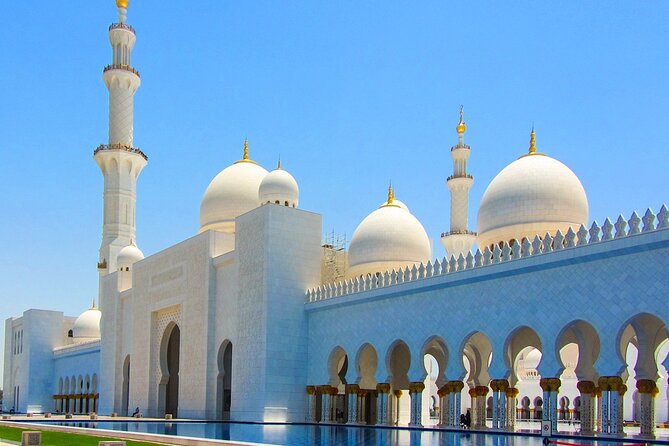 From Dubai: Abu Dhabi Premium Full-Day Sightseeing Tour & Louvre - The Sheikh Zayed Grand Mosque in 90 minutes