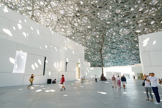 From Dubai: Abu Dhabi Premium Full-Day Sightseeing Tour & Louvre - Along the Corniche, Abu Dhabi’s coastal front
