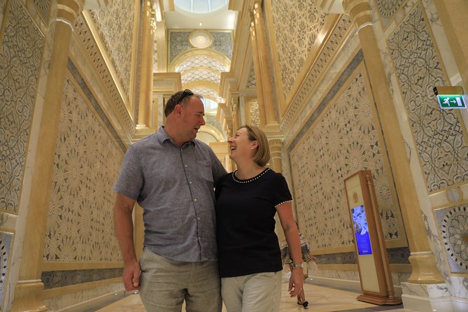 From Dubai To Abu Dhabi: Royal Palace, Grand Mosque &Etihad Tower - What the $110 price really covers