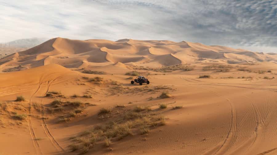 From Dubai: Zerzura Dune Buggy Experience & Fossil Discovery - At the basecamp, safety comes first
