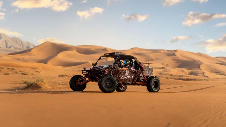 From Dubai: Zerzura Dune Buggy Experience & Fossil Discovery - One hour behind the wheel in the red desert