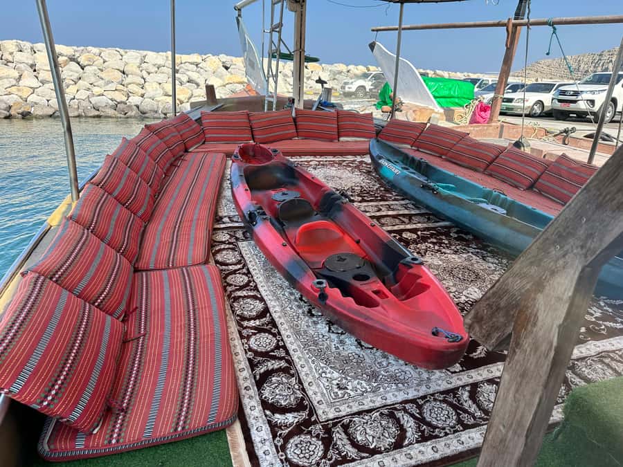 From Ras al Khaimah: Musandam Khasab Day Trip with Transfer - Dolphin watching near the fjord entrance