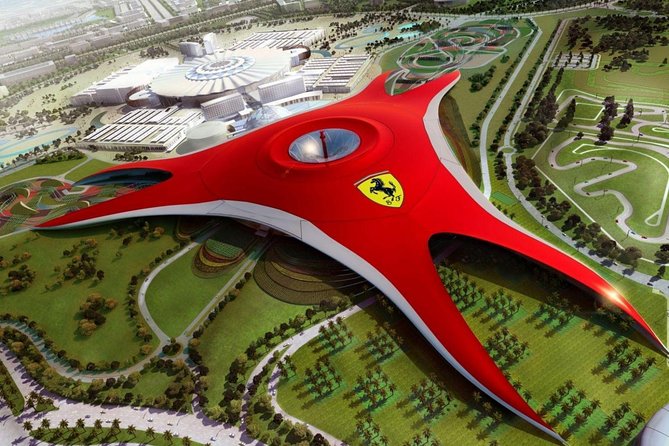 Full-Day Abu Dhabi Tour with Lunch from Dubai - Yas Island adds a modern, playful finish