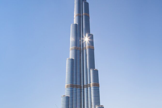 Full-Day Tour Dubai with Burj Khalifa Pass from Abu Dhabi - Jumeirah Mosque, Palm Island, and beach photo stops