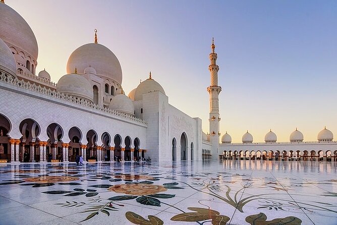 Full-Day Tour to Abu Dhabi with Pick Up - Sheikh Zayed Grand Mosque: the day’s essential stop