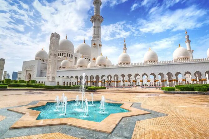 Guided Abu Dhabi City Tour with Sheikh Zayed Grand Mosque - Dates Market: a short and tasty local stop