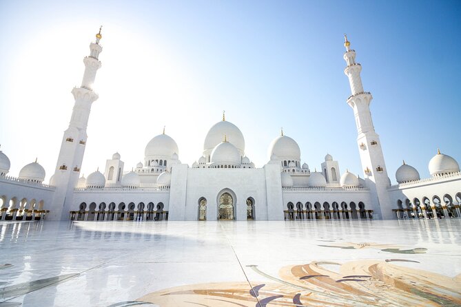 Half day City Tour of Abu Dhabi with Sheikh Zayed Grand mosque - Yas Mall adds a quick modern-city pause