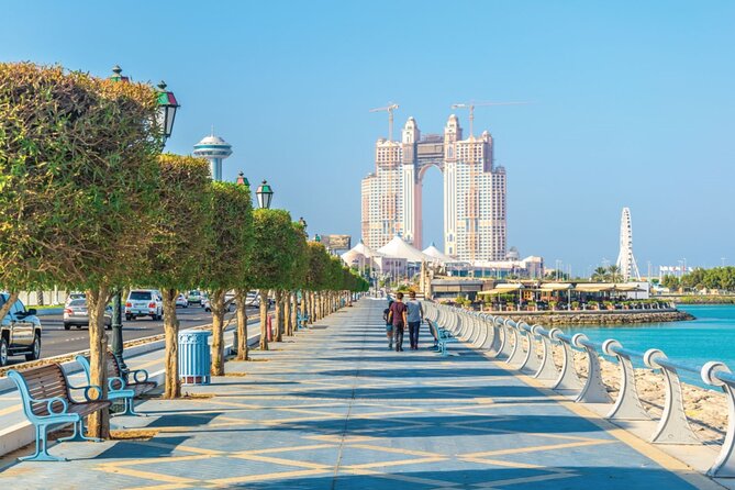 Half day City Tour of Abu Dhabi with Sheikh Zayed Grand mosque - Islamic art and Emirates Palace are brief encounters