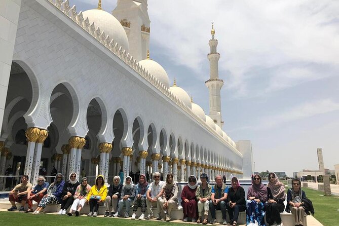 Half day City Tour of Abu Dhabi with Sheikh Zayed Grand mosque - Corniche, breakwater, and Sadiyat Island are mostly seen from the road