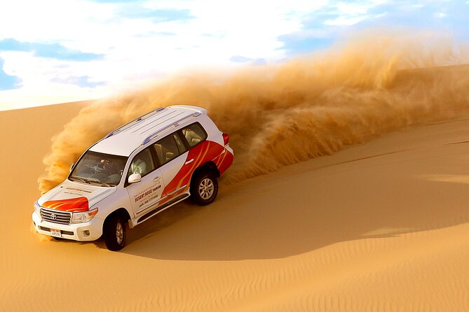 Half-Day Desert Safari from Abu Dhabi - The desert camp before sunset