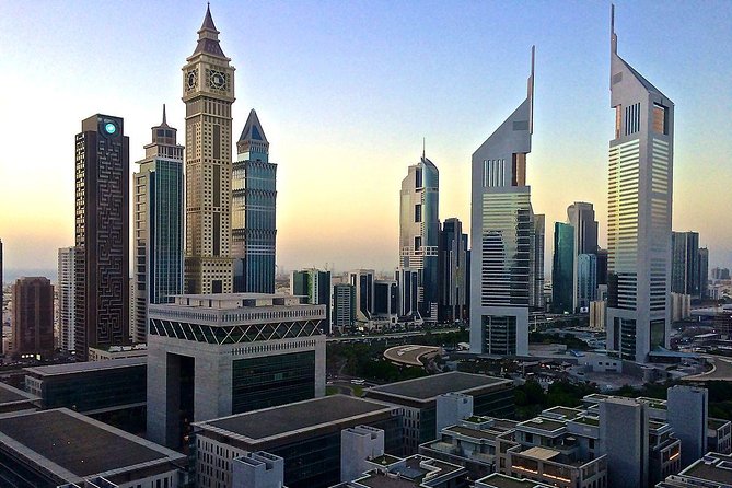 Half Day Dubai City Tour & visit to Dubai Aquarium Underwater Zoo - Burj Al Arab, Souk Madinat, and Palm Island