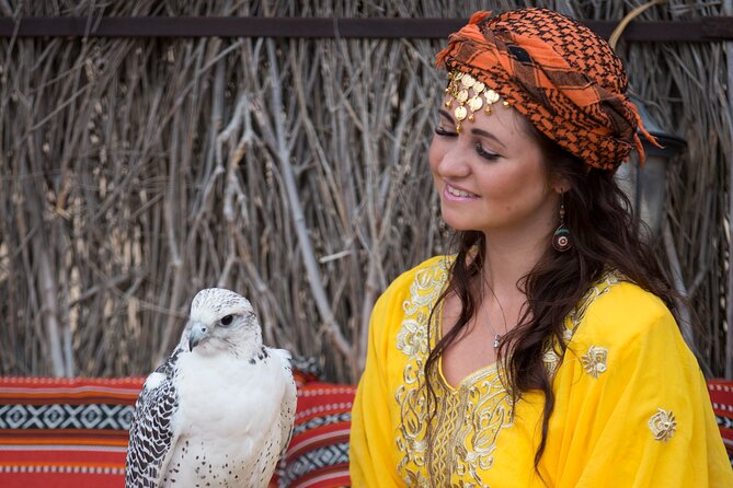 High Red Dunes with Camel Ride, Sandboarding, Falcon Show and VIP BBQ Dinner - BBQ dinner and what VIP really means