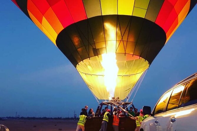 Hot Air Balloon Ride Over Dubai Desert inlcuding Transfers - Why a 3:30 a.m. start is worth it