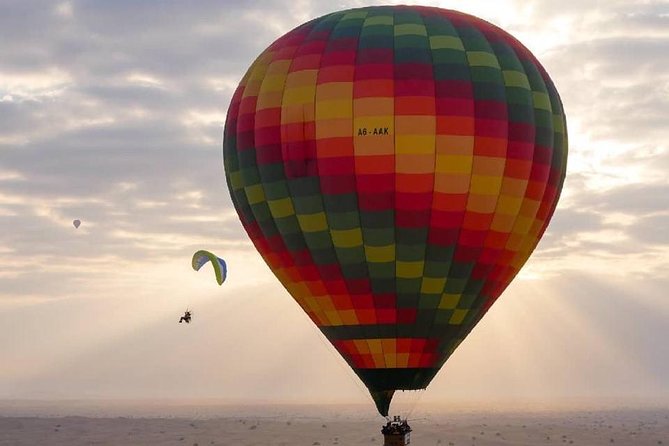 Hot Air Balloon Ride Over Dubai Desert inlcuding Transfers - From Dubai hotel to the Sindbad flying zone