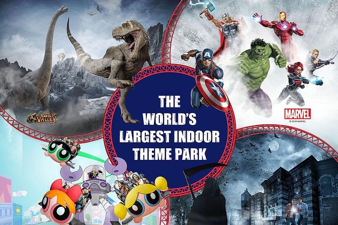 IMG Worlds of Adventure Ticket with Optional Fast Track Upgrade - Marvel brings the strongest themed thrills